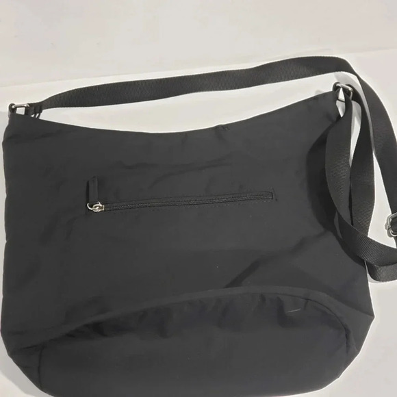 Roots Black Nylon  Crossbody Bag. - Picture 3 of 12